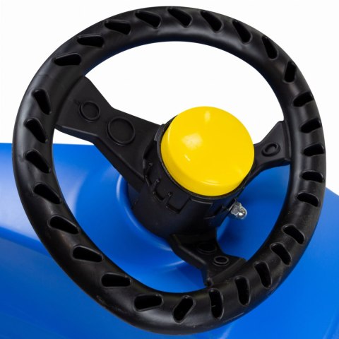 Sportowe Sanki F1 CONTROL niebieskie z kierownicą Sportowe Sanki F1 CONTROL niebieskie z kierownicą