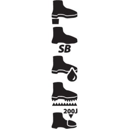 Buty Robocze Sandały BRYES-S-SB (45)